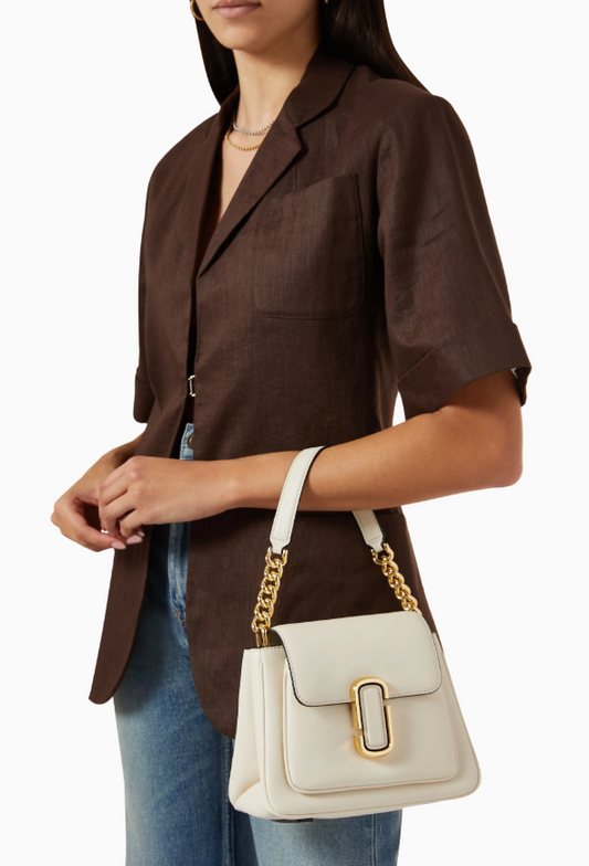 Cuero | The J Marc Mini Satchel Shoulder Bag in Leather