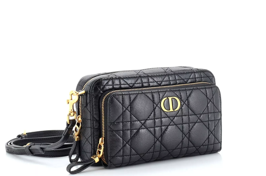 Cuero | Caro Double Pouch Crossbody Bag