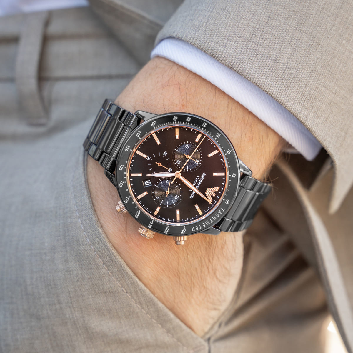 Cuero | Original Watch For Men AR70002