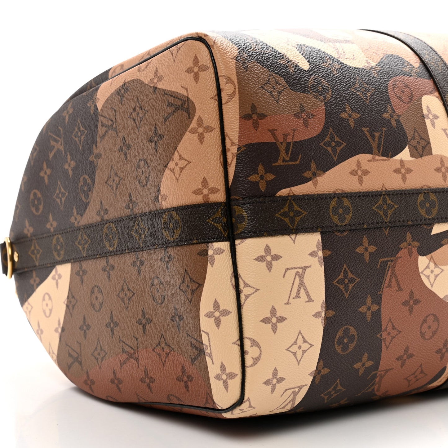 Cuero | Monogram KidSuper Portrait Keepall Bandouliere 55