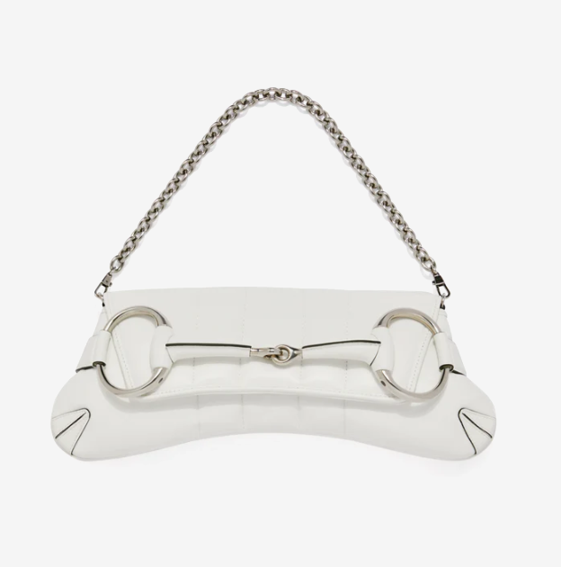 Cuero | Horsebit Small Padded-Leather Shoulder Bag