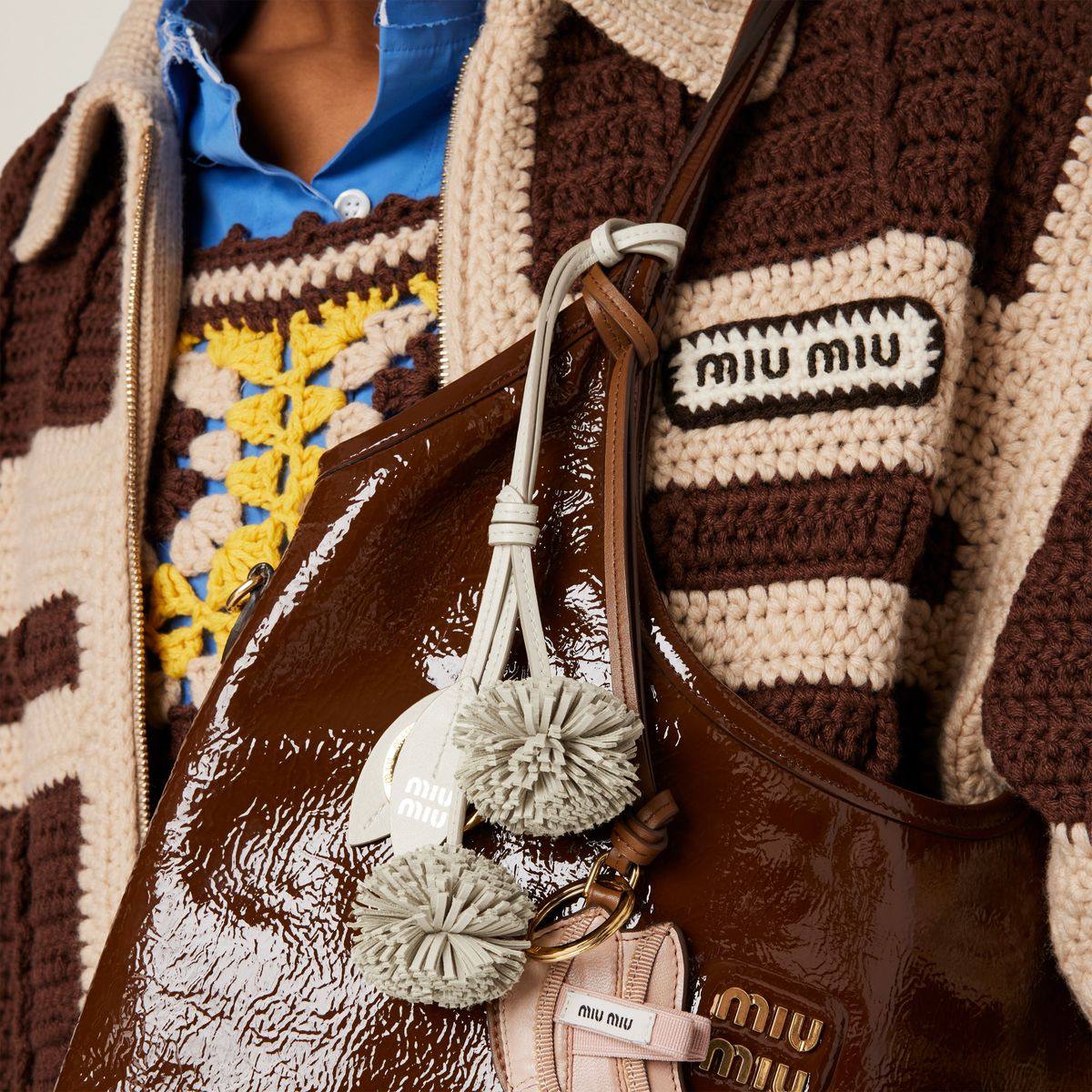 Cuero | Miu Ballet leather keychain trick
