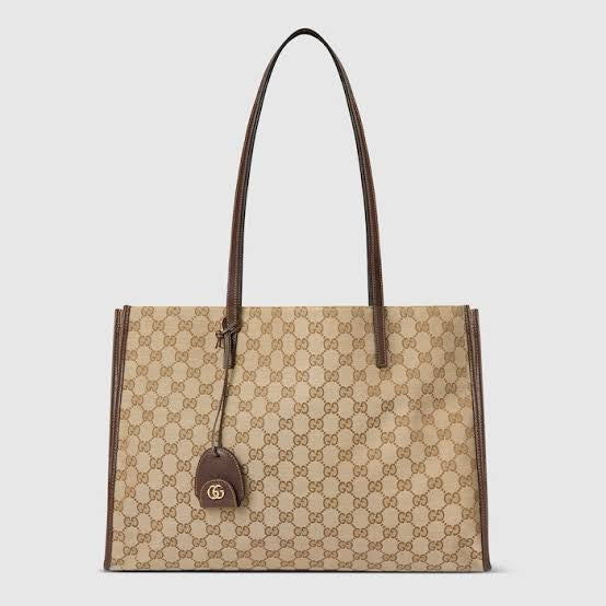 Gucci Tote Bag – GG Supreme canvas shopping tote