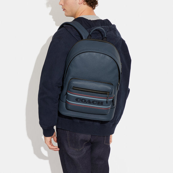 Cuero | Original Backpack With Stripe