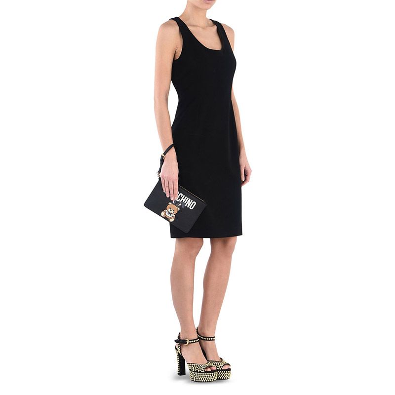 Cuero | Playboy Teddy Bear Clutch Black
