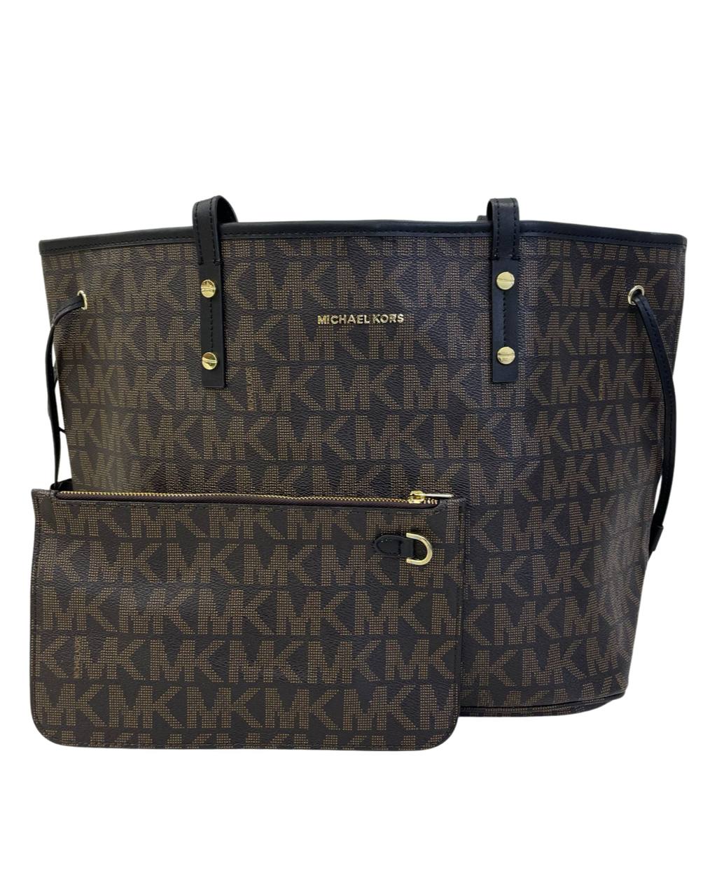 Cuero | Jet Set Travel in Signature Coated Monogram Large Logo