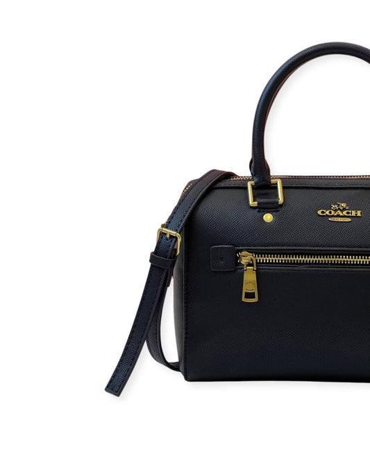 Cuero | Rowan Satchel Bag In Black