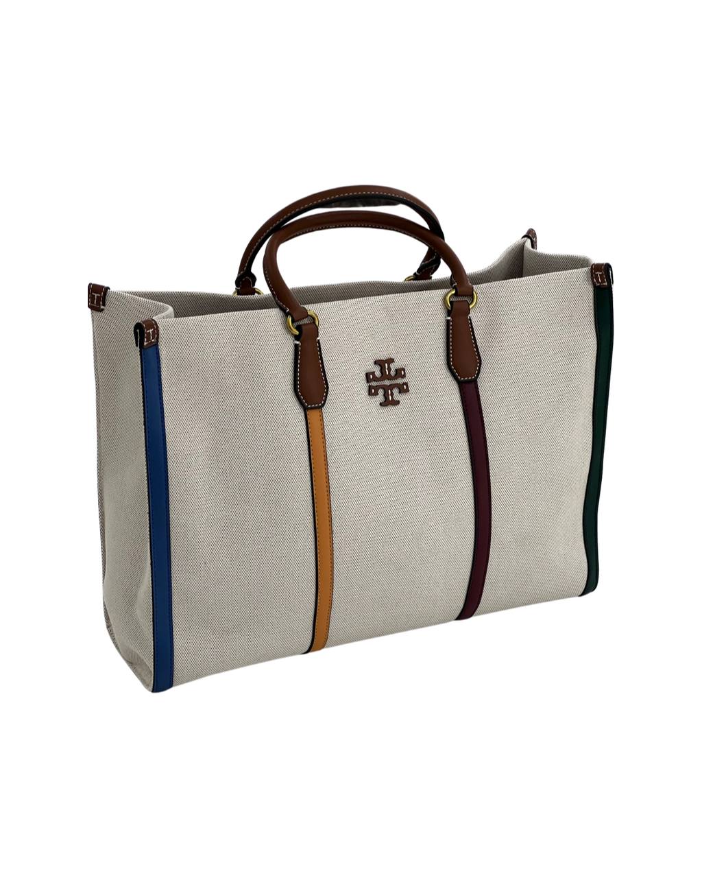 Cuero | Blake Canvas Jumbo Double Handle