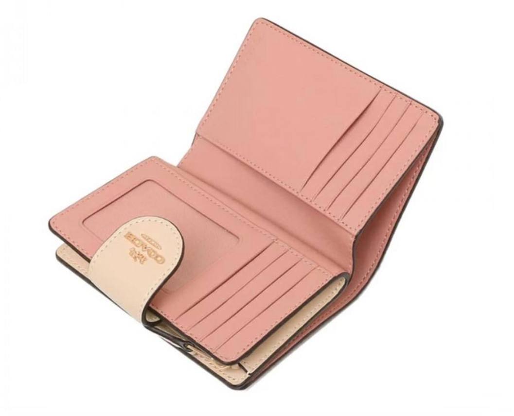 Cuero | ORIGINAL MEDIUM CORNER ZIP WALLET IN SIGNATURE CANVAS