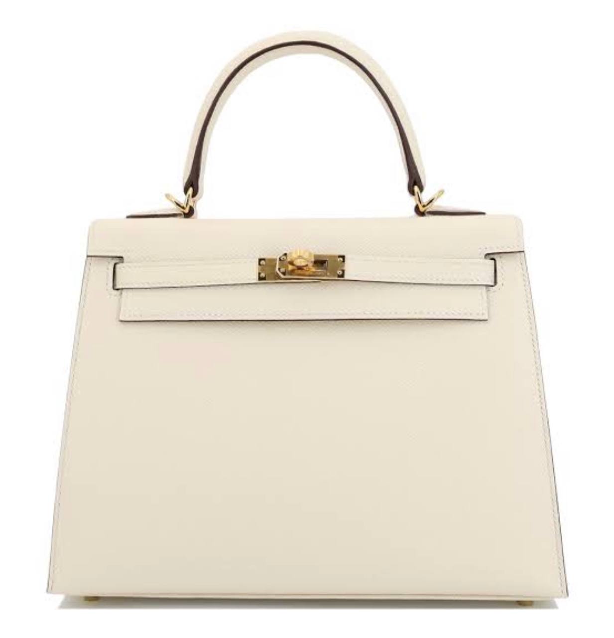 Cuero | Kelly Small Hand Bag In Offwhite