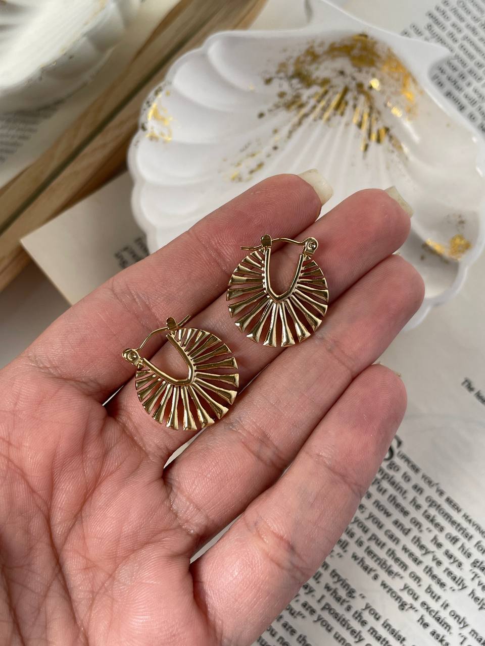Cuero | Pharaonic Earrings