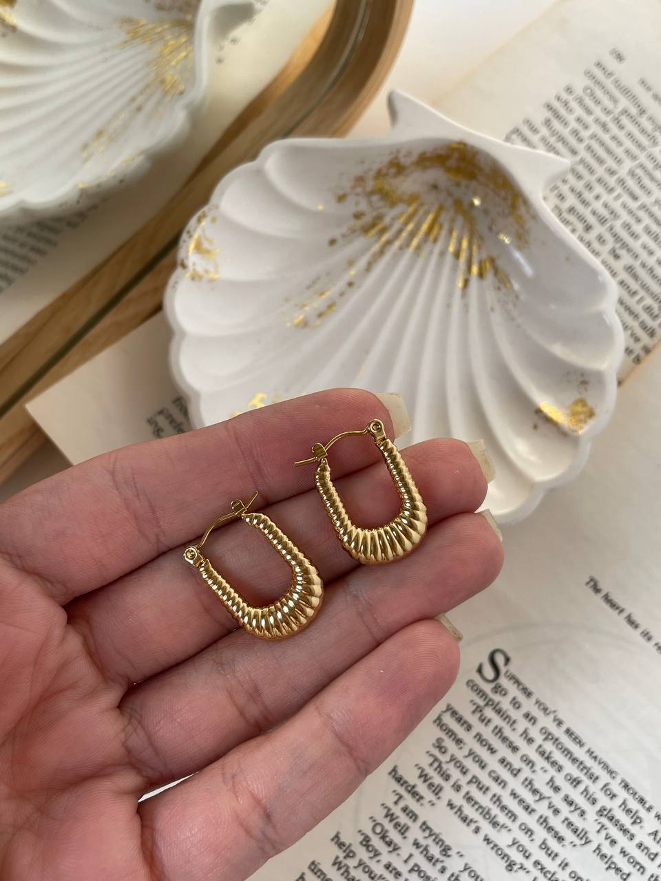 Cuero | Pharaonic Earrings