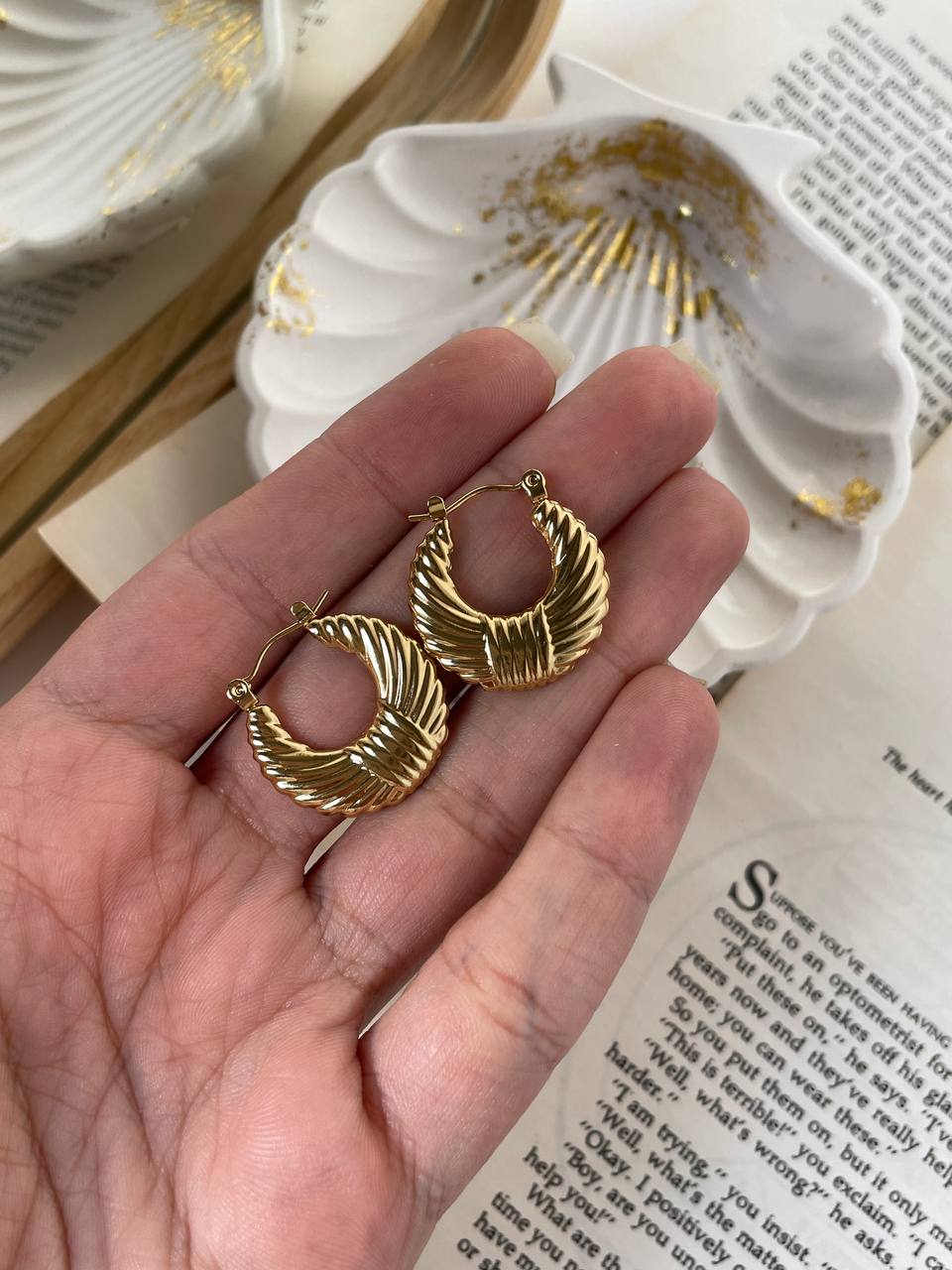 Cuero | Pharaonic Earrings