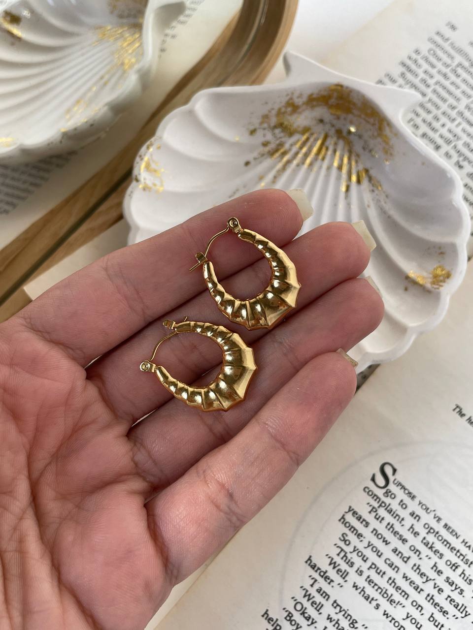 Cuero | Pharaonic Earrings
