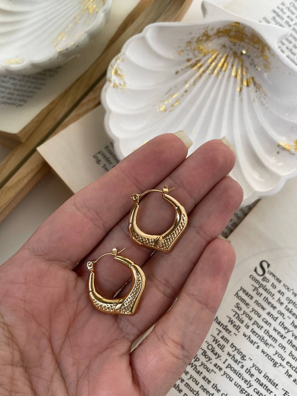Cuero | Pharaonic Earrings