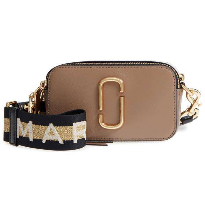 Cuero | Logo Strap Snapshot Bag
