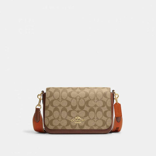 Cuero | Logan Messenger In Signature Canvas