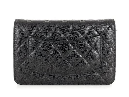 Cuero | Black Classic Wallet On Chain
