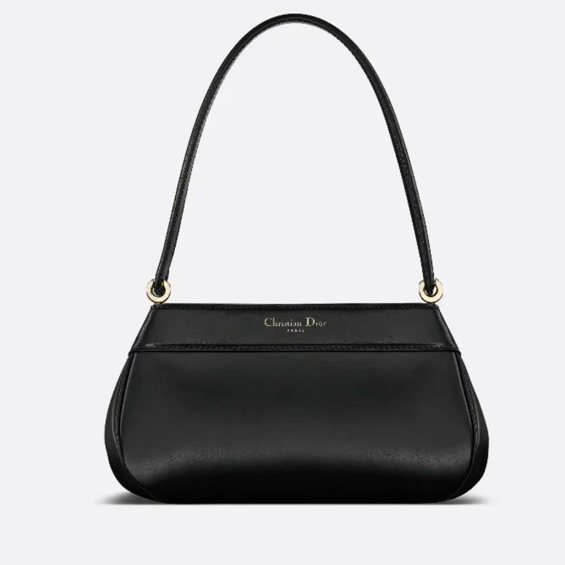 Cuero | SMALL KEY BAG BOX CALFSKIN BLACK