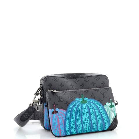 Cuero | X Yk Trio Messenger Monogram Eclipse Canvas