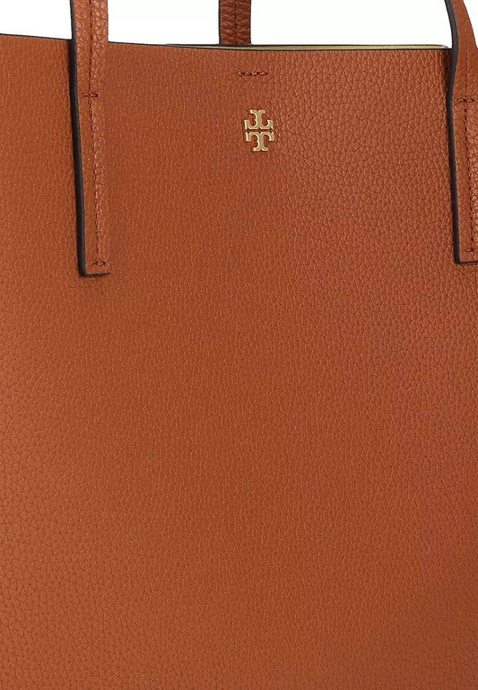Cuero | Camel Centre Zip Tote Bag