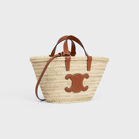 Cuero | PALM LEAVES, TRIMMINGS IN CALFSKIN Bag
