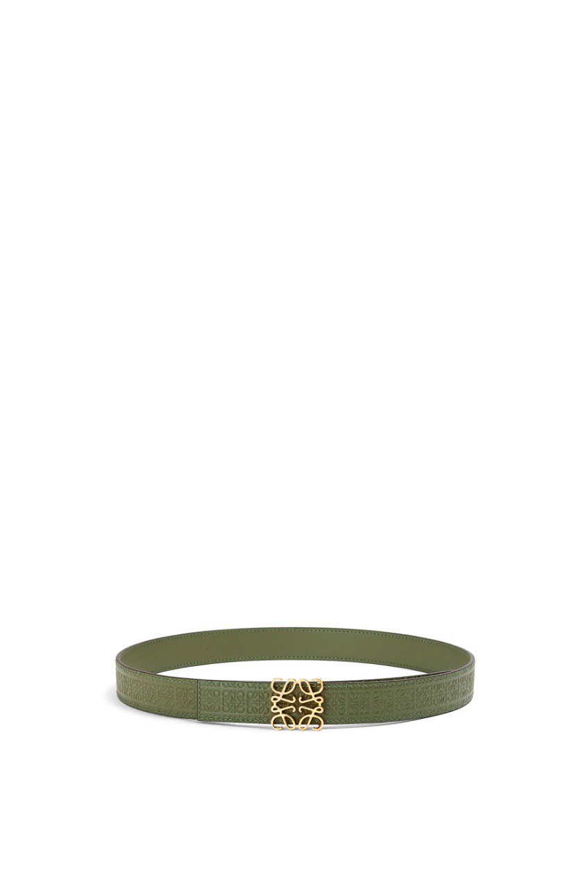 Cuero | Anagram belt in silk calfskin