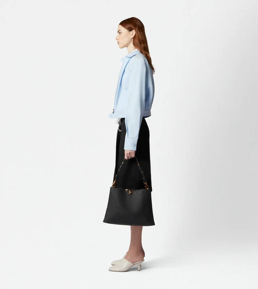 Cuero | Tod’s T Timeless Shoulder Bag in Leather Medium