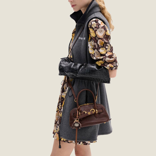 Cuero | Aventure small nappa leather bag