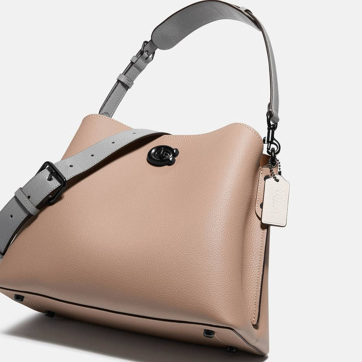 Cuero | Willow Leather Bucket Bag