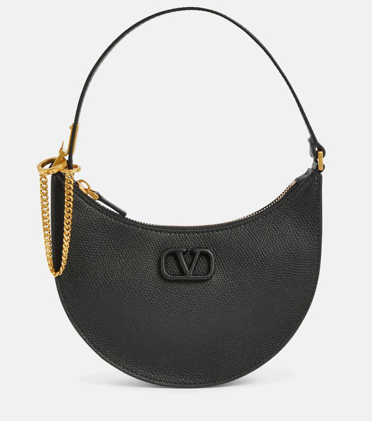 Cuero | Garavani VLogo Signature Mini leather shoulder bag