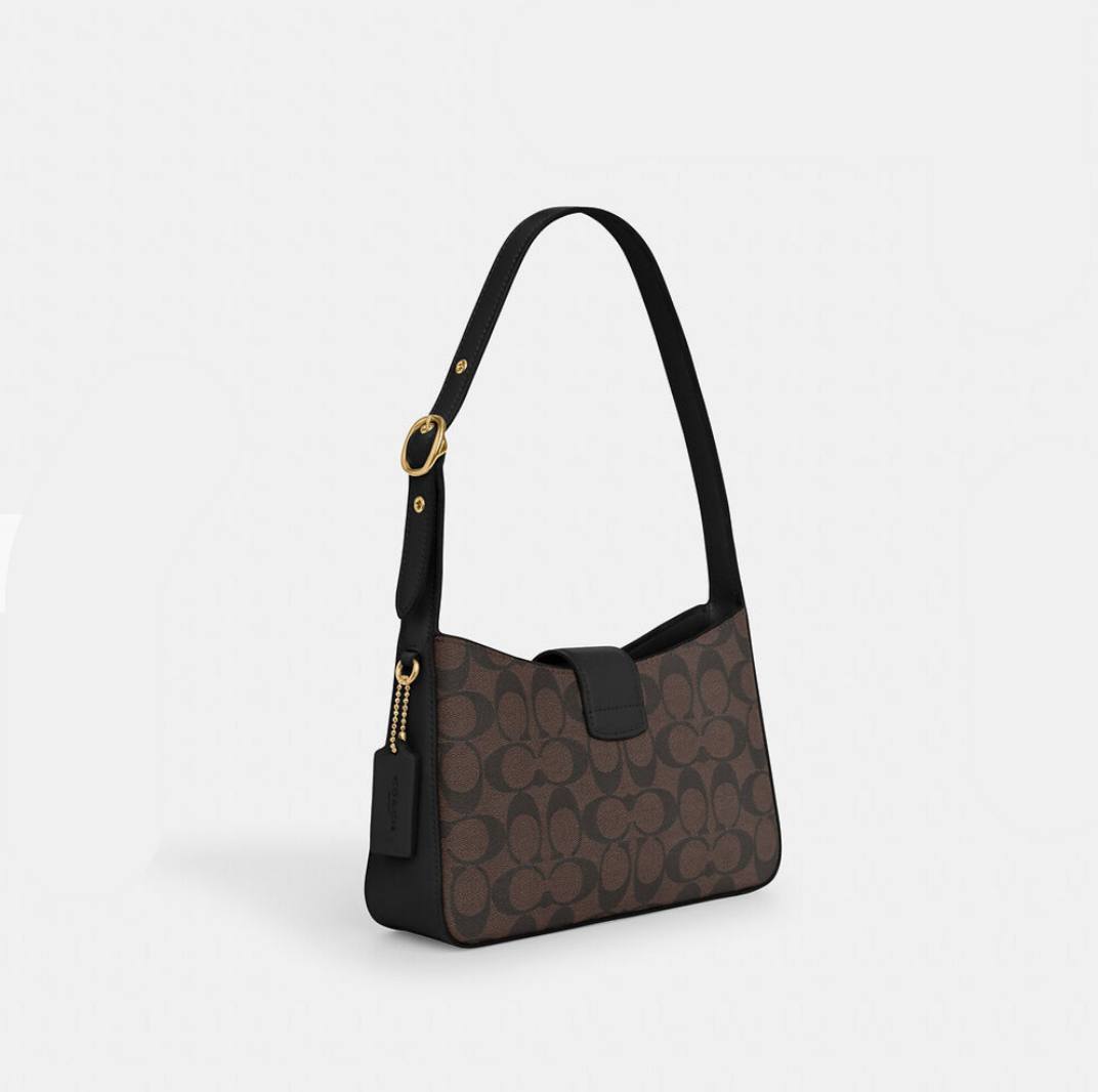 Cuero | Eliza Shoulder Bag In Signature Canvas