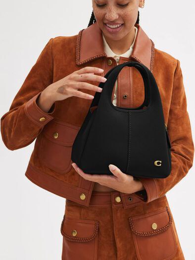 Cuero | Lana 23 small leather Grap Bag