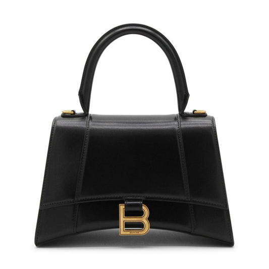 Cuero | Hourglass Small Handbag Box in Black