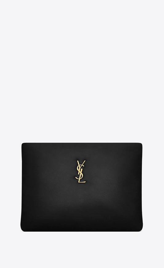 Cuero | CALYPSO LARGE POUCH IN LAMBSKIN