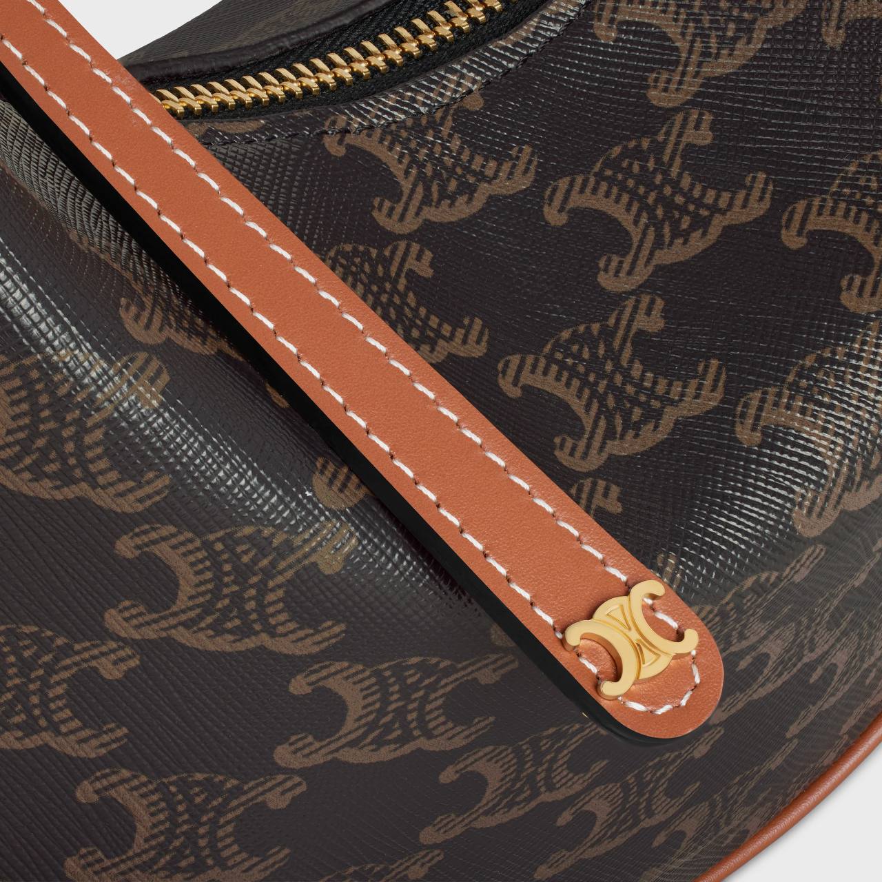 Cuero | Teen Lulu IN TRIOMPHE CANVAS AND CALFSKIN