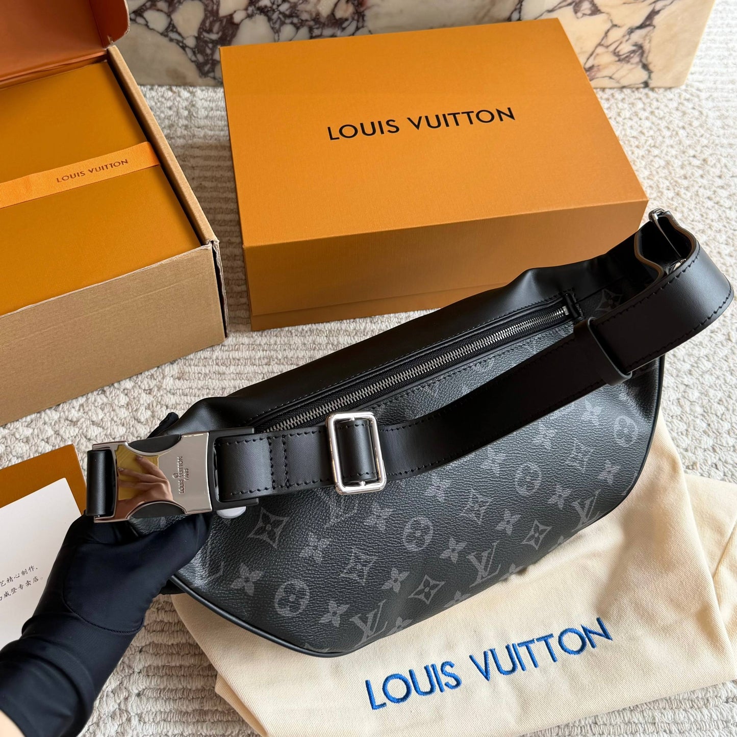 Cuero | Monogram Bum Bag