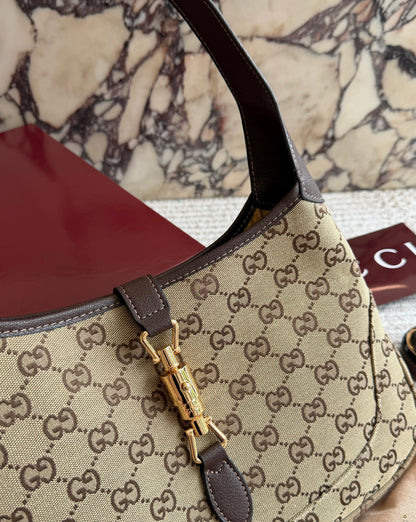 Cuero | GG Canvas Shoulder Bag