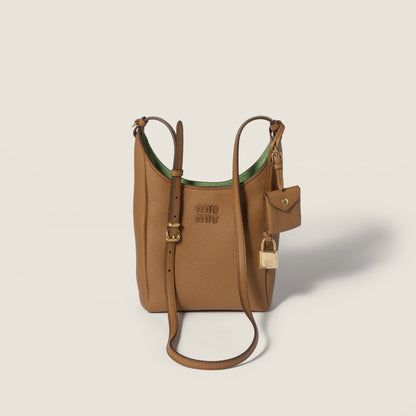 Cuero | Leather bucket bag