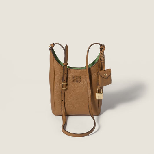 Cuero | Leather bucket bag