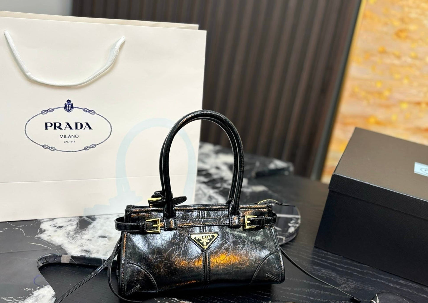 Cuero | leather mini handbag