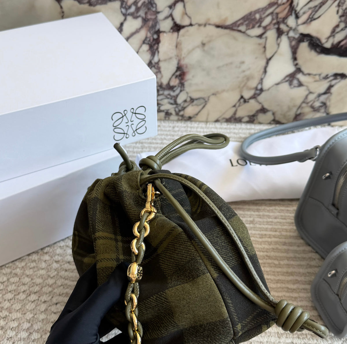 Cuero | Flamenco Plaid Mini