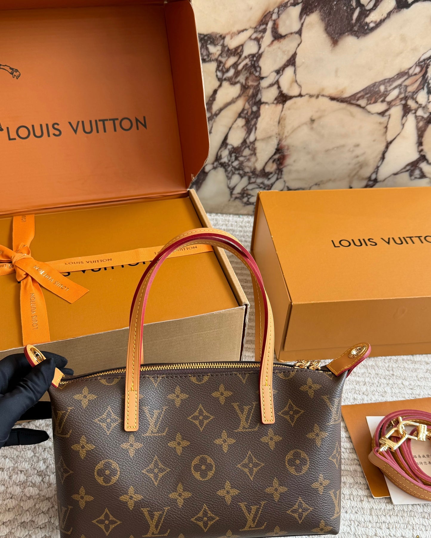 Cuero | Monogram Top Handle Tote