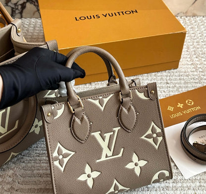 Cuero | Monogram Mini Tote Bag