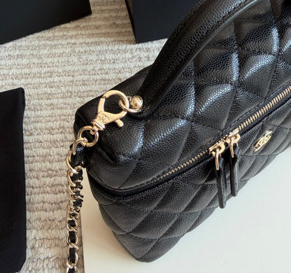 Cuero | Quilted Vanity Case Bag