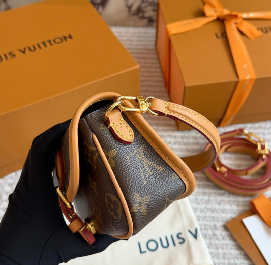 Cuero | Monogram Flap Top-Handle Bag