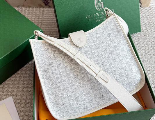 Goyard Hobo Bag – Goyardine White