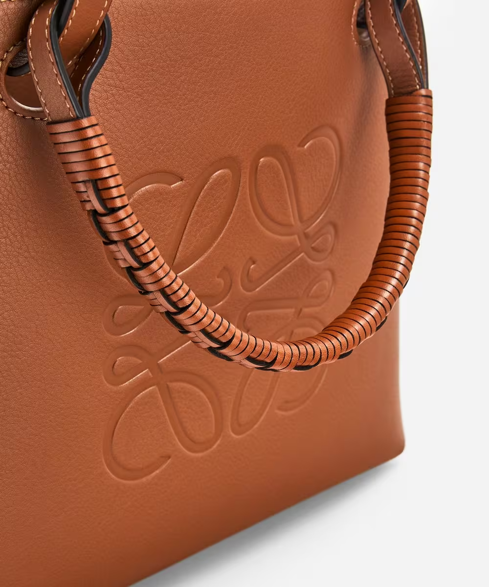 Cuero | Small Anagram Leather Tote Bag