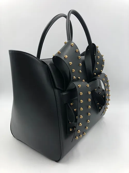Cuero | Aika leather bag with studs