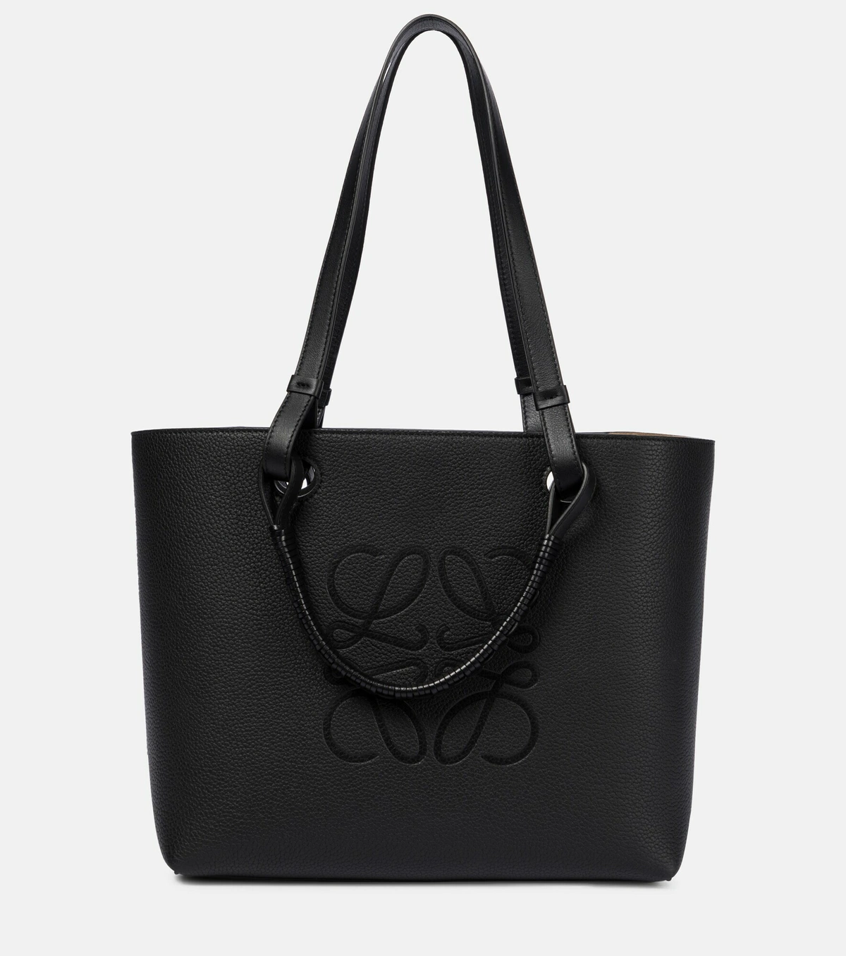 Cuero | Small Anagram Leather Tote Bag